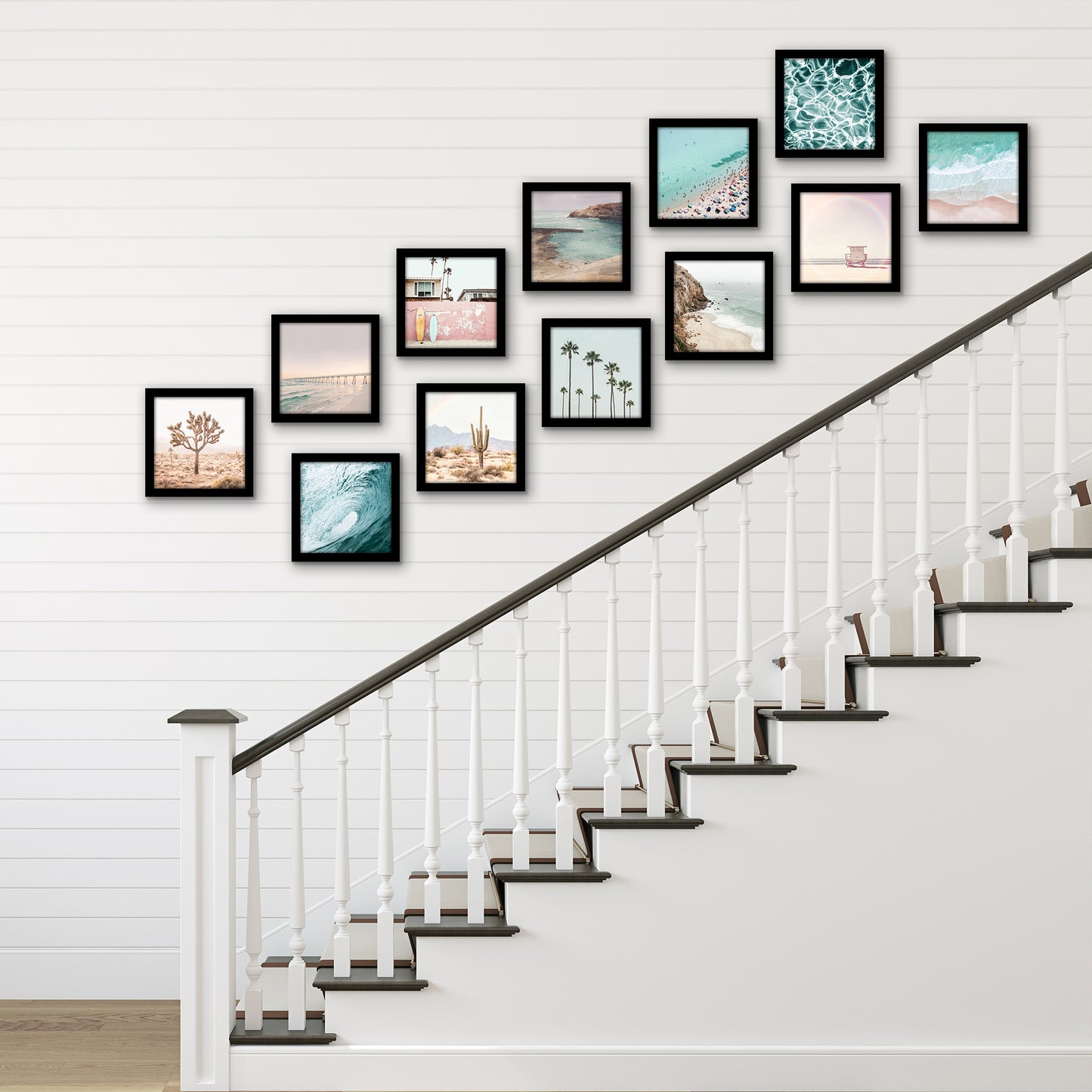 Picture Frame 12 Pack | Gallery Wall Set | Shatter-Resistant Glass | Decor