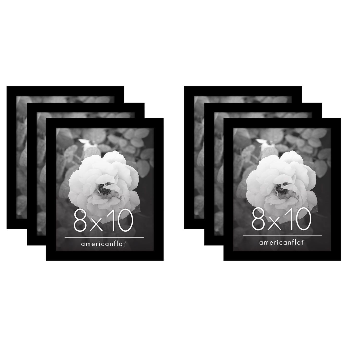 Americanflat Gallery Wall Picture Frame Set | 6-Pack