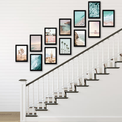 Picture Frame 12 Pack | Gallery Wall Set | Shatter-Resistant Glass | Wall Art