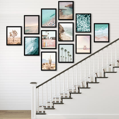 Picture Frame 12 Pack | Gallery Wall Set | Shatter-Resistant Glass | Wall Art