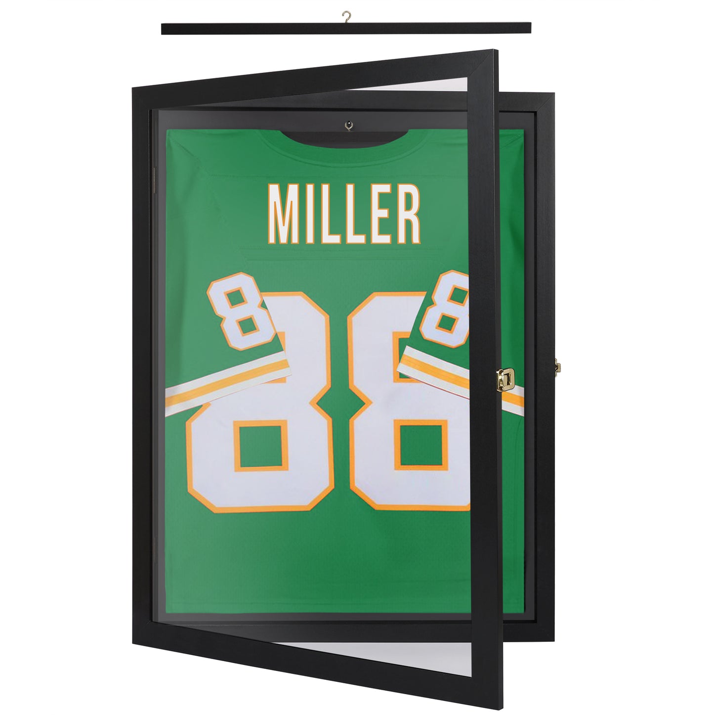 Lockable Jersey Display Case | All-Star Collection | With Hanger | Modern Decor