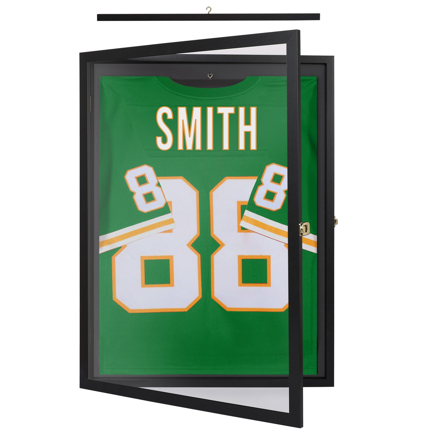 Lockable Jersey Display Case | All-Star Collection | With Hanger | Modern Decor