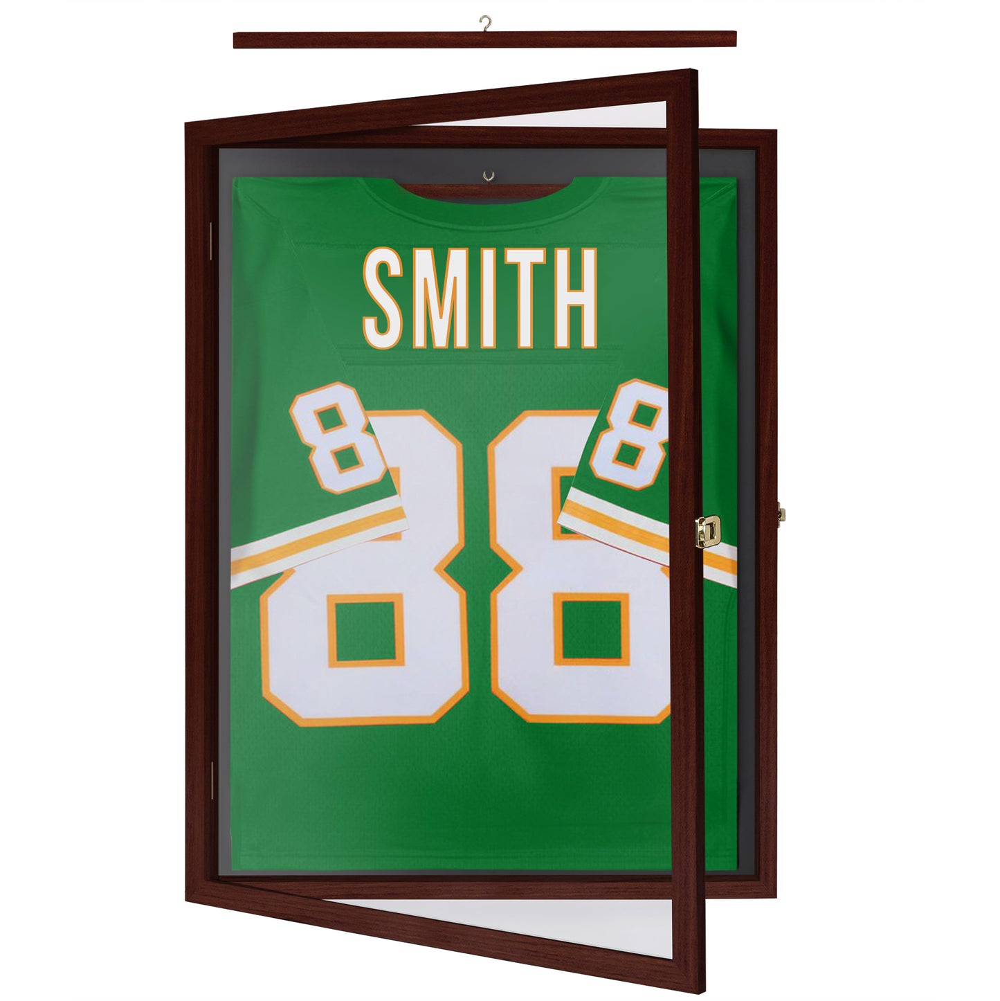 Lockable Jersey Display Case | All-Star Collection | With Hanger | Modern Decor