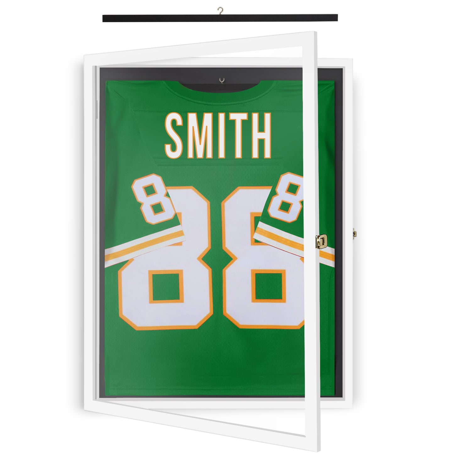 Lockable Jersey Display Case | All-Star Collection | With Hanger | Modern Decor