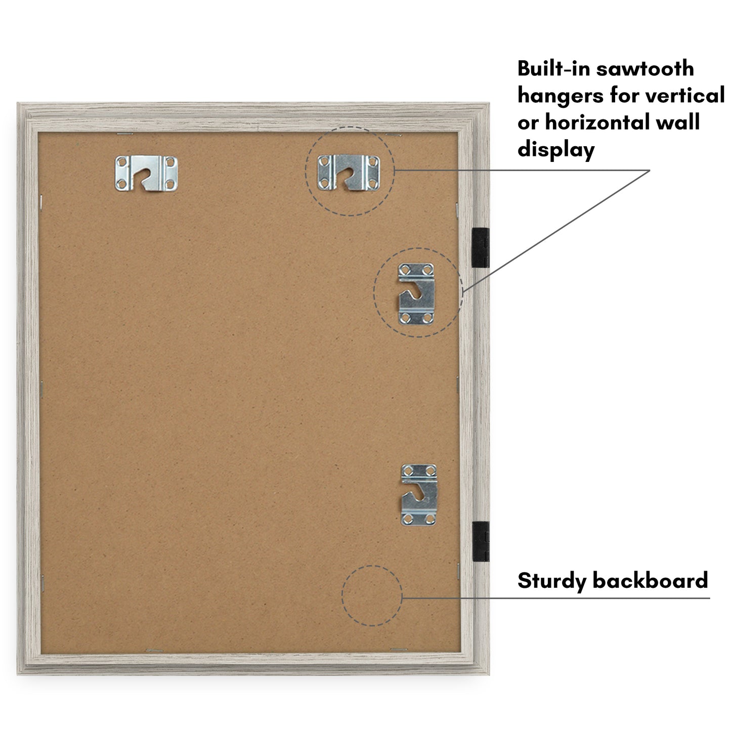 Kids Art Frame 2 Pack | Artwork Storage Display | Front Opening | Magnetic | Mat