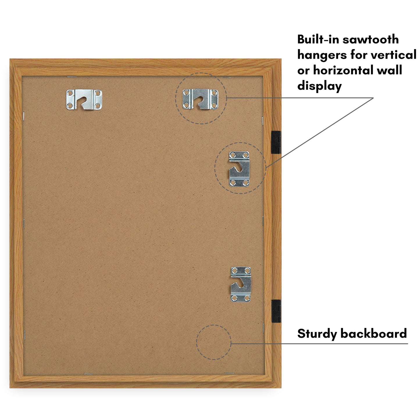 Kids Art Frame 2 Pack | Artwork Storage Display | Front Opening | Magnetic | Mat