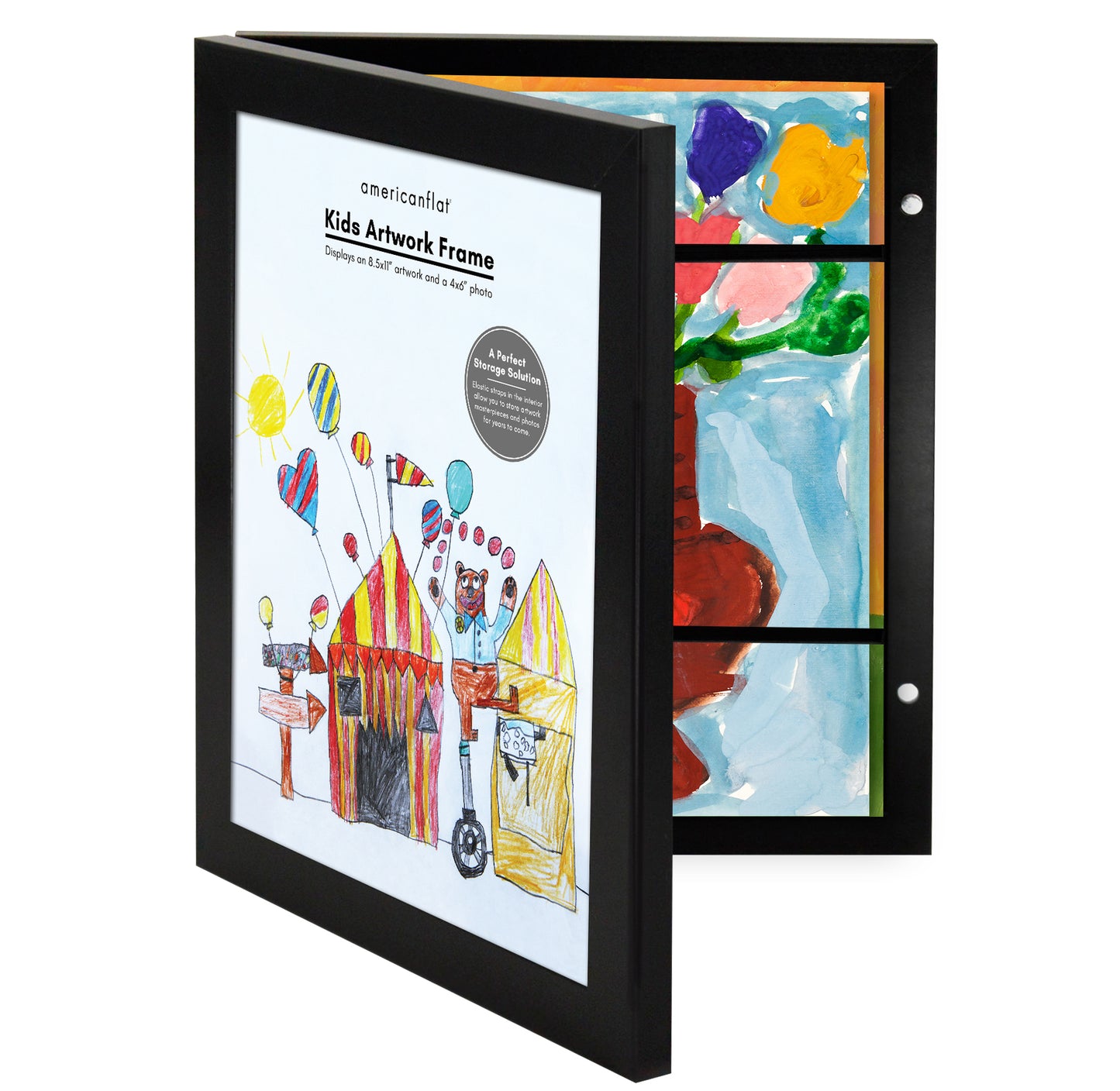 Kids Art Frame | Front Loading | Americanflat | Modern - Premium Quality