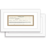 Business License MF0510WHT Frame - Americanflat