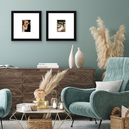 Americanflat Wedding Signature Frame with Mat | Set of 2 |