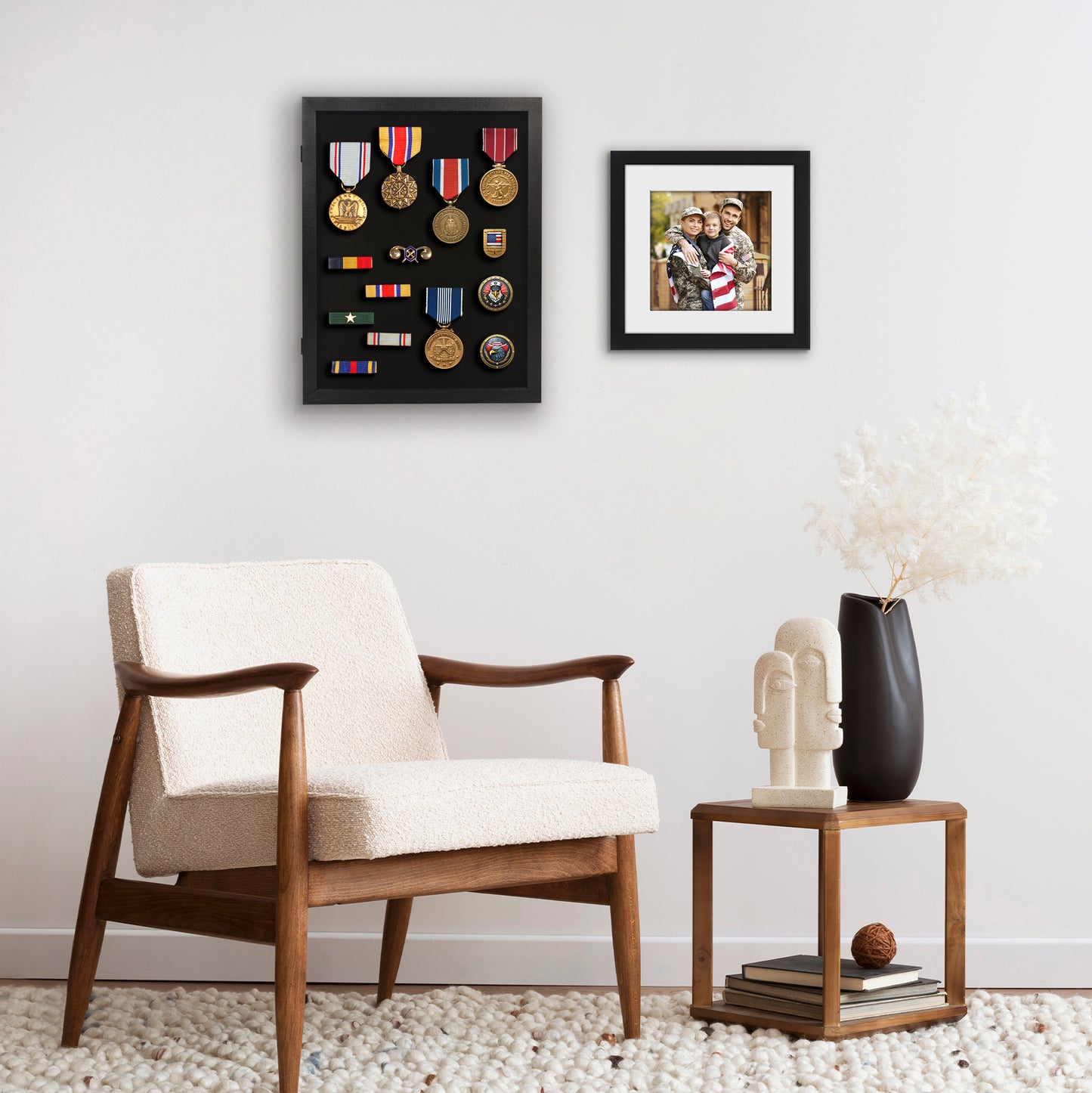 Pin Display Case | Shatter-Resistant Glass | Enamel Pin Holder | Wall Art Display