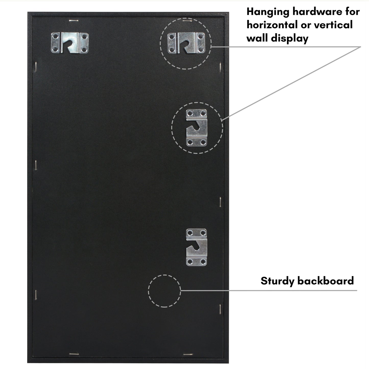 Pin Display Case | Shatter-Resistant Glass | Enamel Pin Holder | Wall Art Display