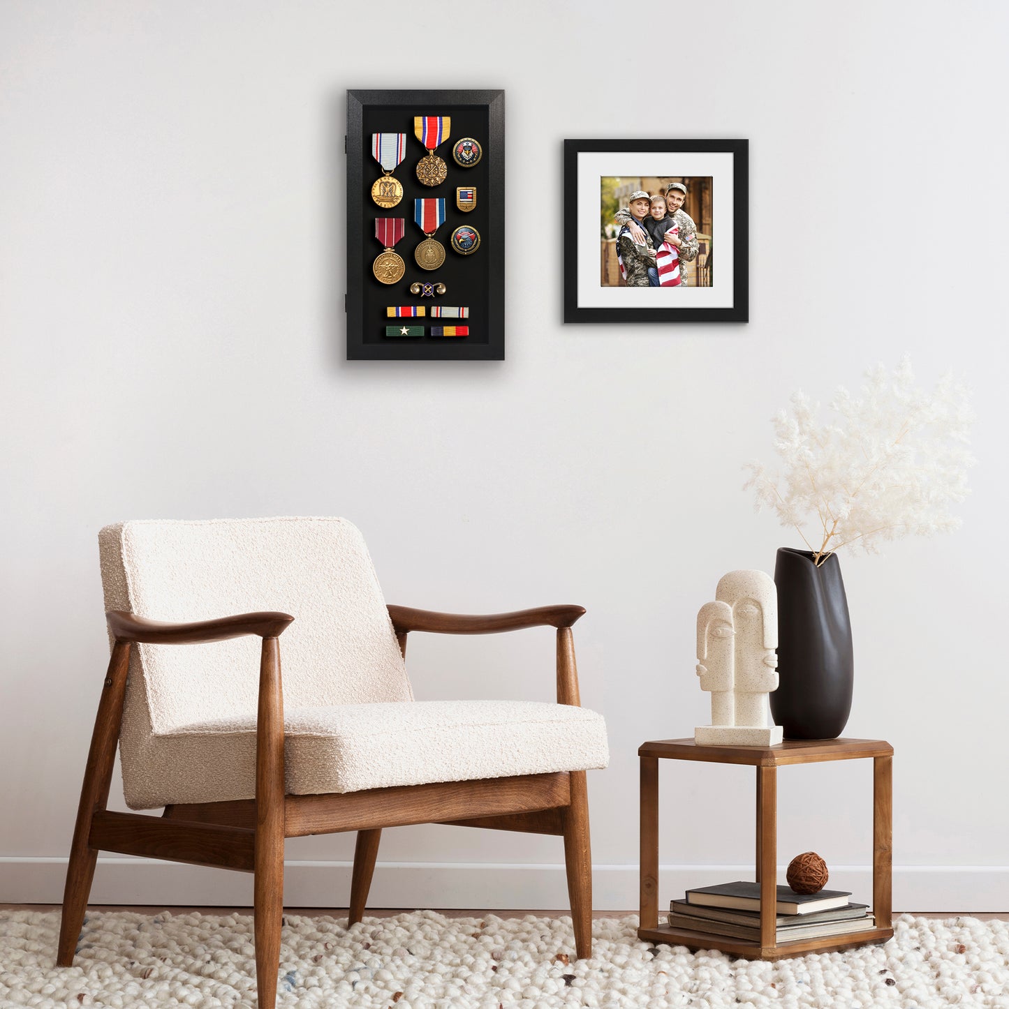 Pin Display Case | Shatter-Resistant Glass | Enamel Pin Holder | Wall Art Display