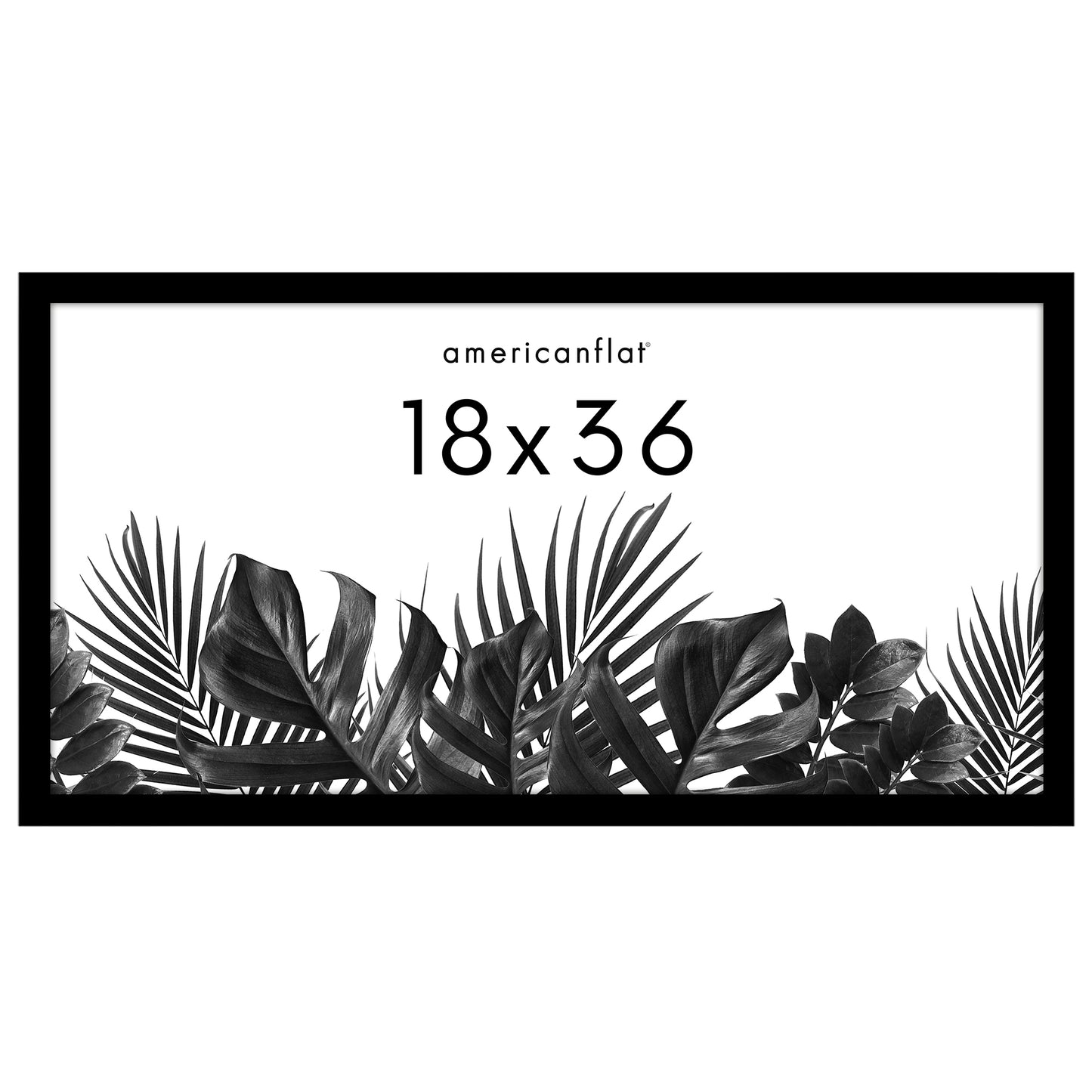 Poster Frame with Wood | Art Print Display | Shatter Resistant Plexiglass Decor
