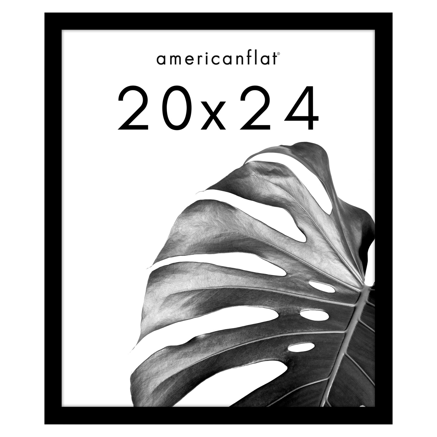 Poster Frame with Wood | Art Print Display | Shatter Resistant Plexiglass Decor