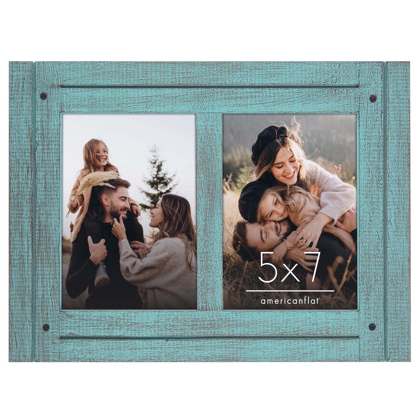 Picture Frame 6 Pack | Front Loading Display | Wall Decor | Protective Cover