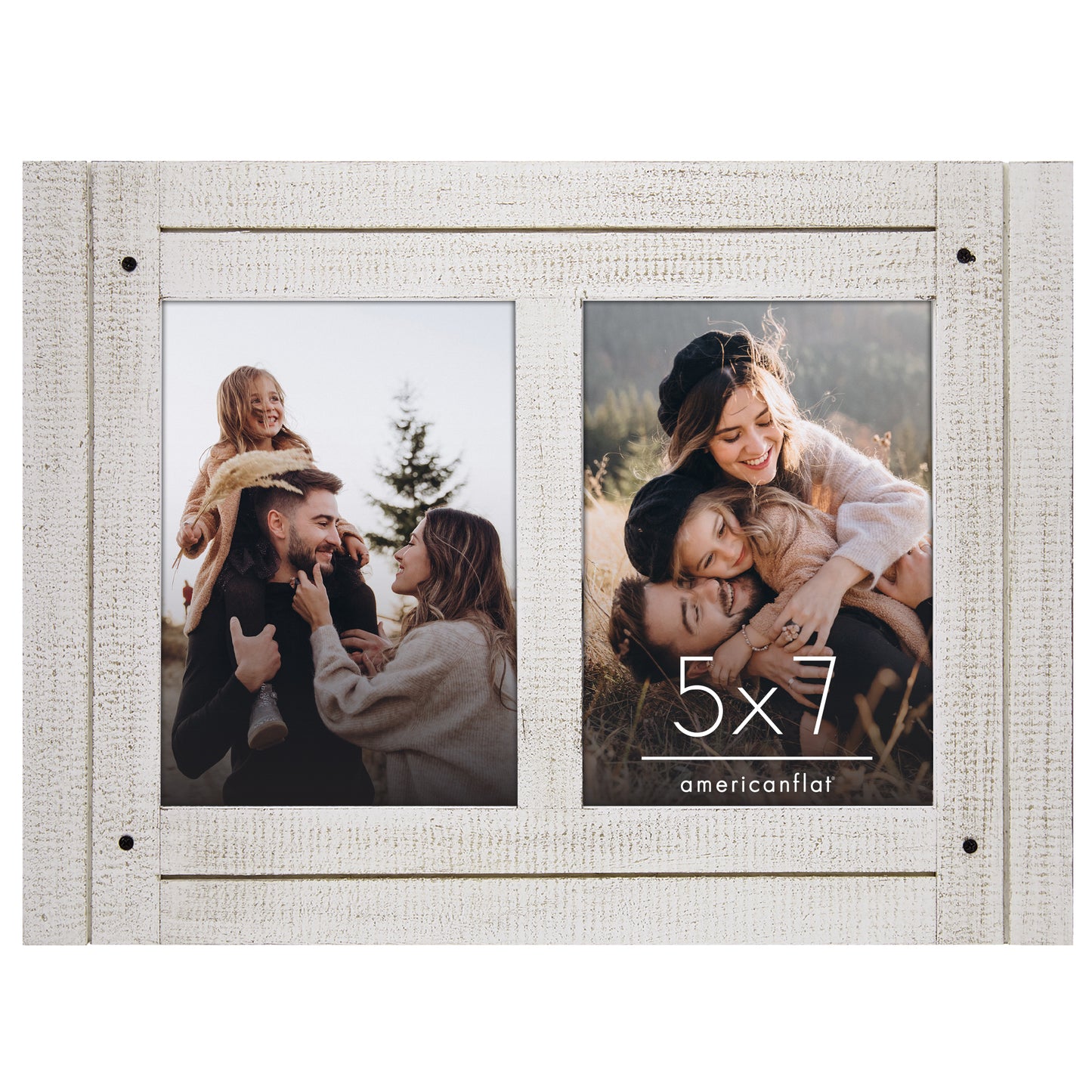 Picture Frame 6 Pack | Front Loading Display | Wall Decor | Protective Cover