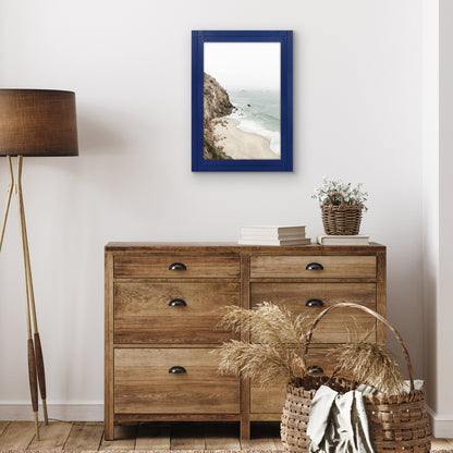 Picture Frame | Rustic Textured Wood | Shatter-Resistant Glass | Easel Back