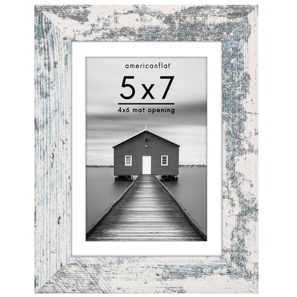 Picture Frame | Wide Molding | Included Mat | Shatter-Resistant Glass | Wall Decor
