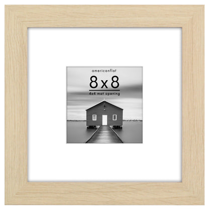 Picture Frame | Wide Molding | Included Mat | Shatter-Resistant Glass | Wall Decor