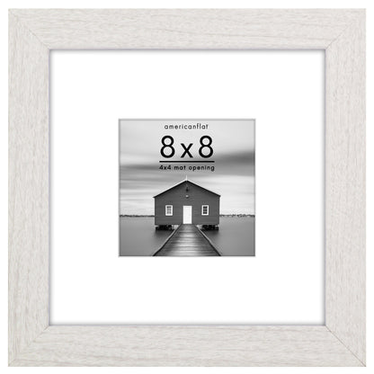 Picture Frame | Wide Molding | Included Mat | Shatter-Resistant Glass | Wall Decor