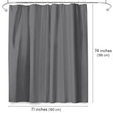 Shower Curtain | Water Resistant | Polyester Fabric | Machine Washable Decor