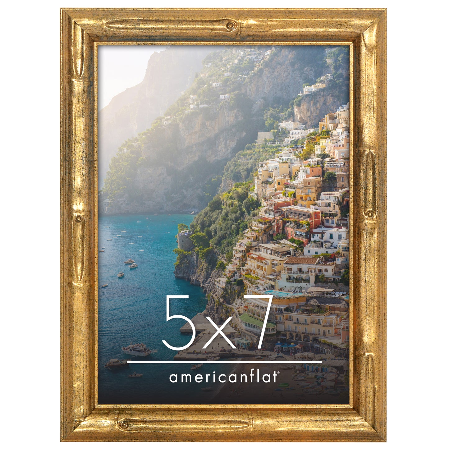Bamboo-Style Occasion Frame | Bamboo Wood | With Mat | Modern - Premium Quality