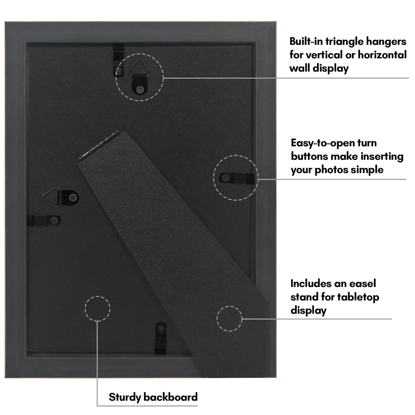 Bamboo-Style Occasion Frame | Bamboo Wood | With Mat | Modern - Premium Quality