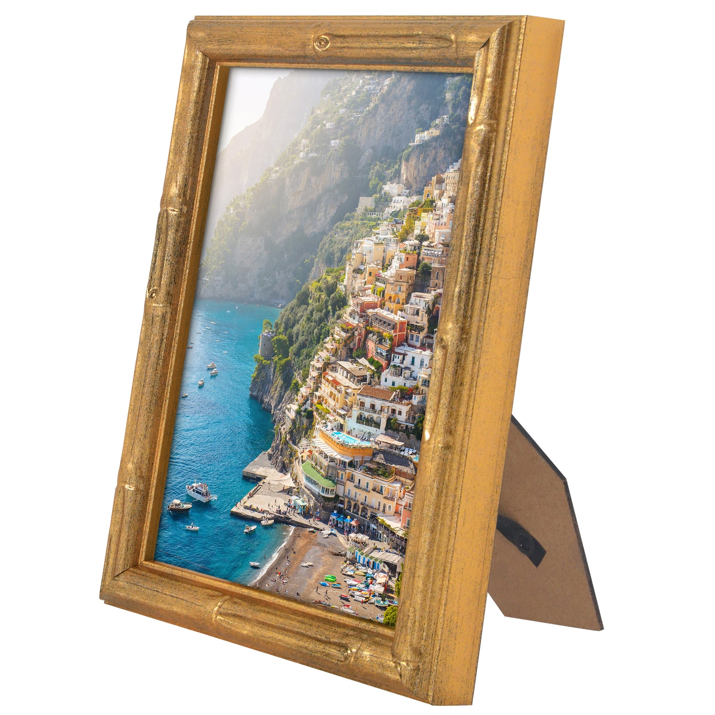 Bamboo-Style Occasion Frame | Bamboo Wood | With Mat | Modern - Premium Quality