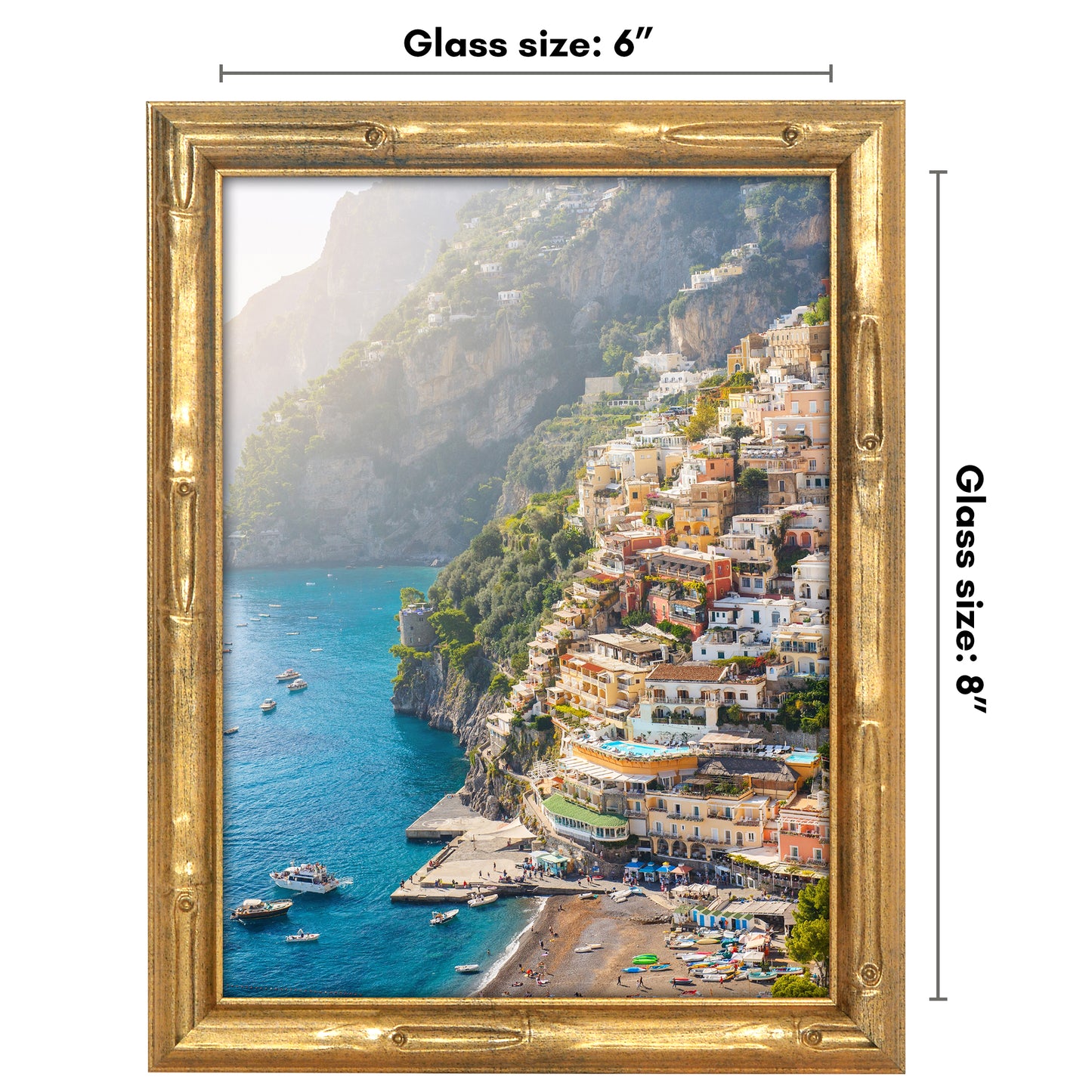 Bamboo-Style Occasion Frame | Bamboo Wood | With Mat | Modern - Premium Quality