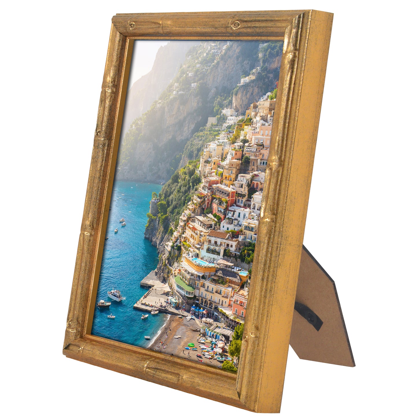 Bamboo-Style Occasion Frame | Bamboo Wood | With Mat | Modern - Premium Quality