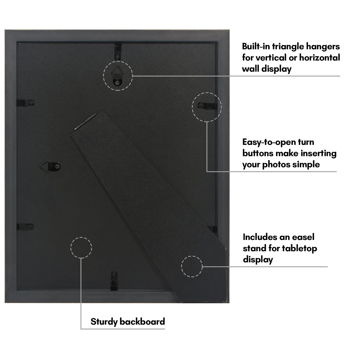 Bamboo-Style Occasion Frame | Bamboo Wood | With Mat | Modern - Premium Quality
