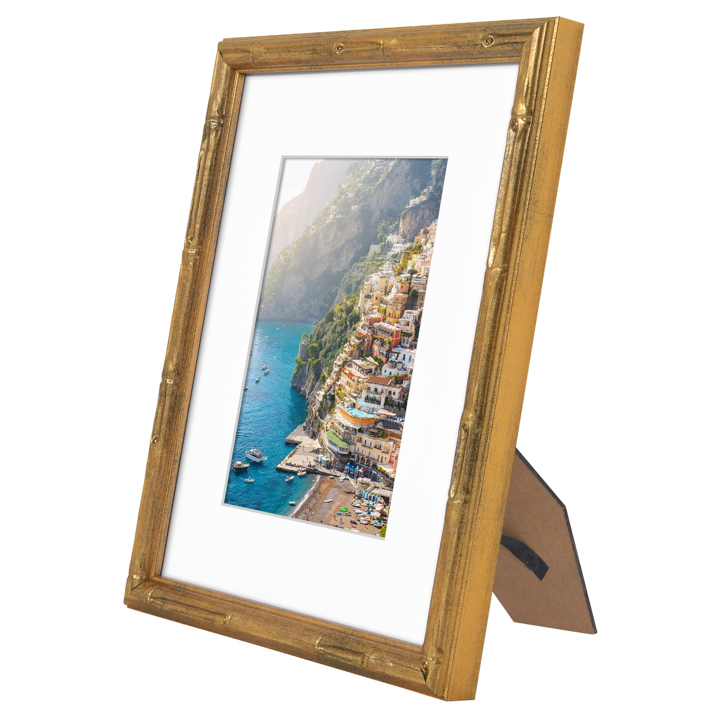 Bamboo-Style Occasion Frame | Bamboo Wood | With Mat | Modern - Premium Quality