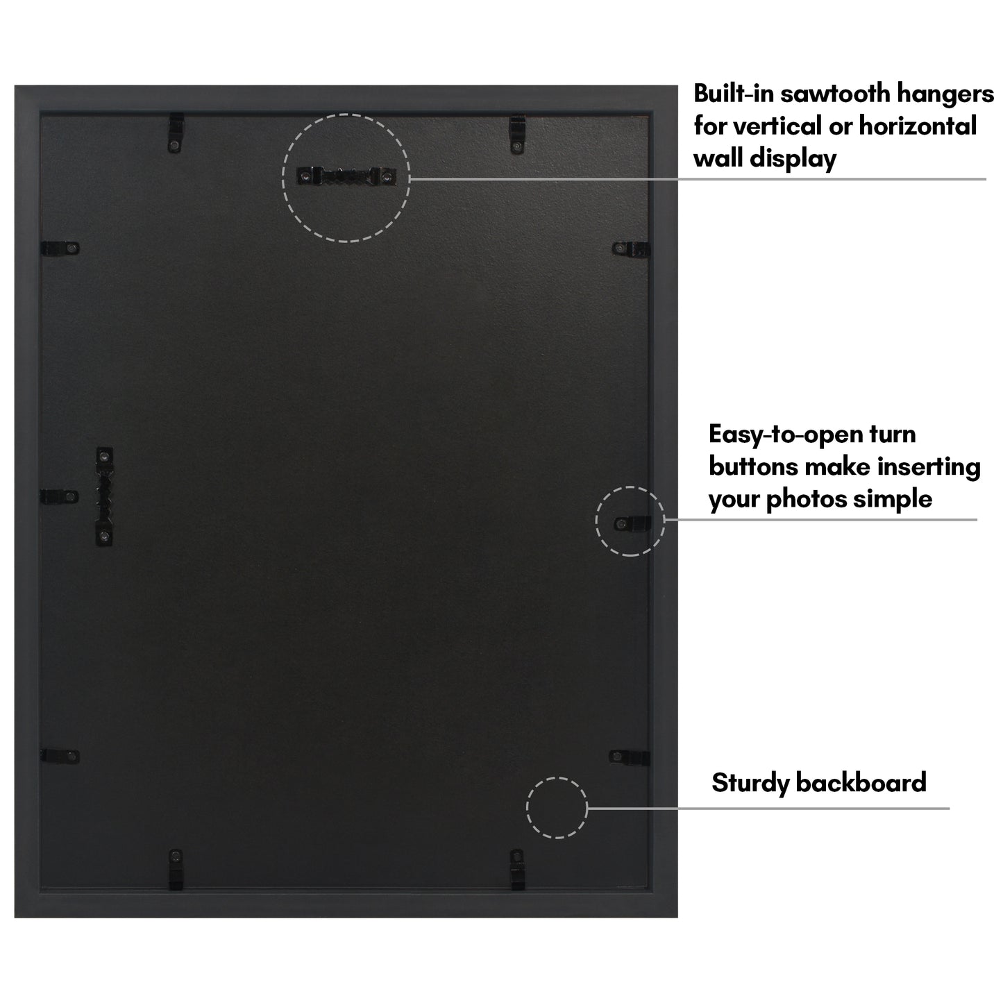 Bamboo-Style Occasion Frame | Bamboo Wood | With Mat | Modern - Premium Quality