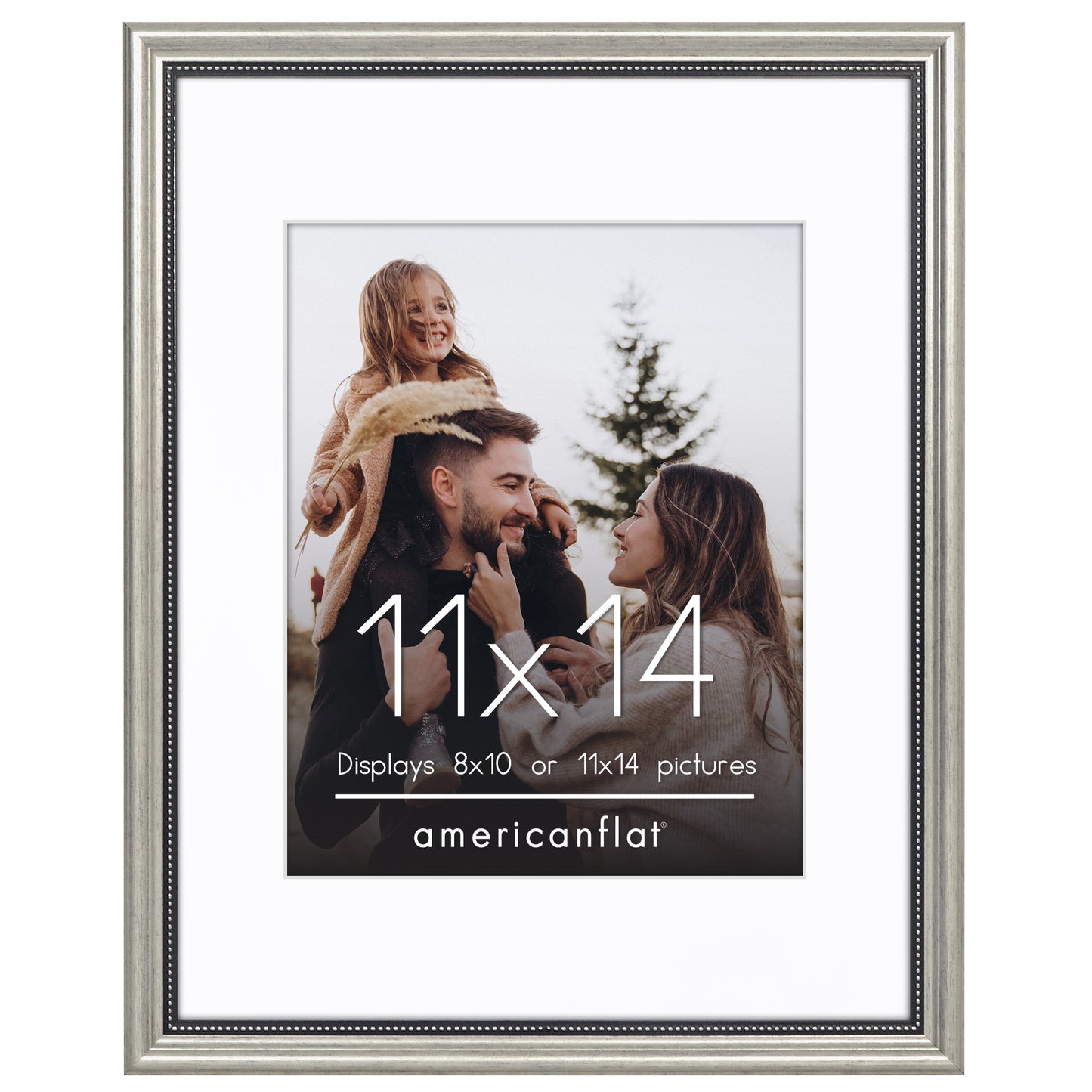Americanflat Vintage Frames with Mat | Antique-Style Molding
