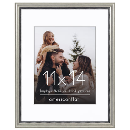 Americanflat Vintage Frames with Mat | Antique-Style Molding