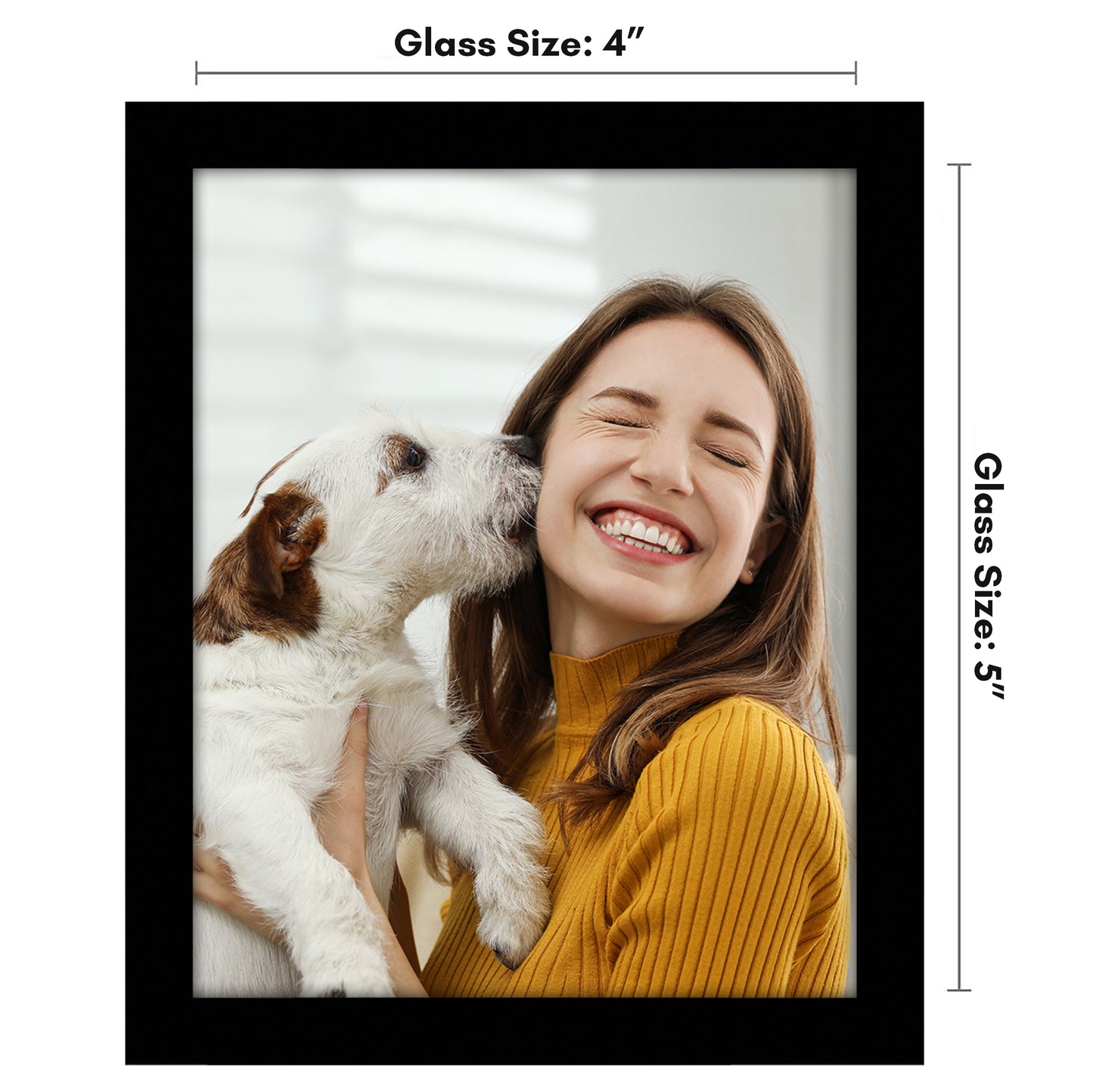 Wall Picture Frame | Contemporary Style | Protective Glass | Easy Mount Display