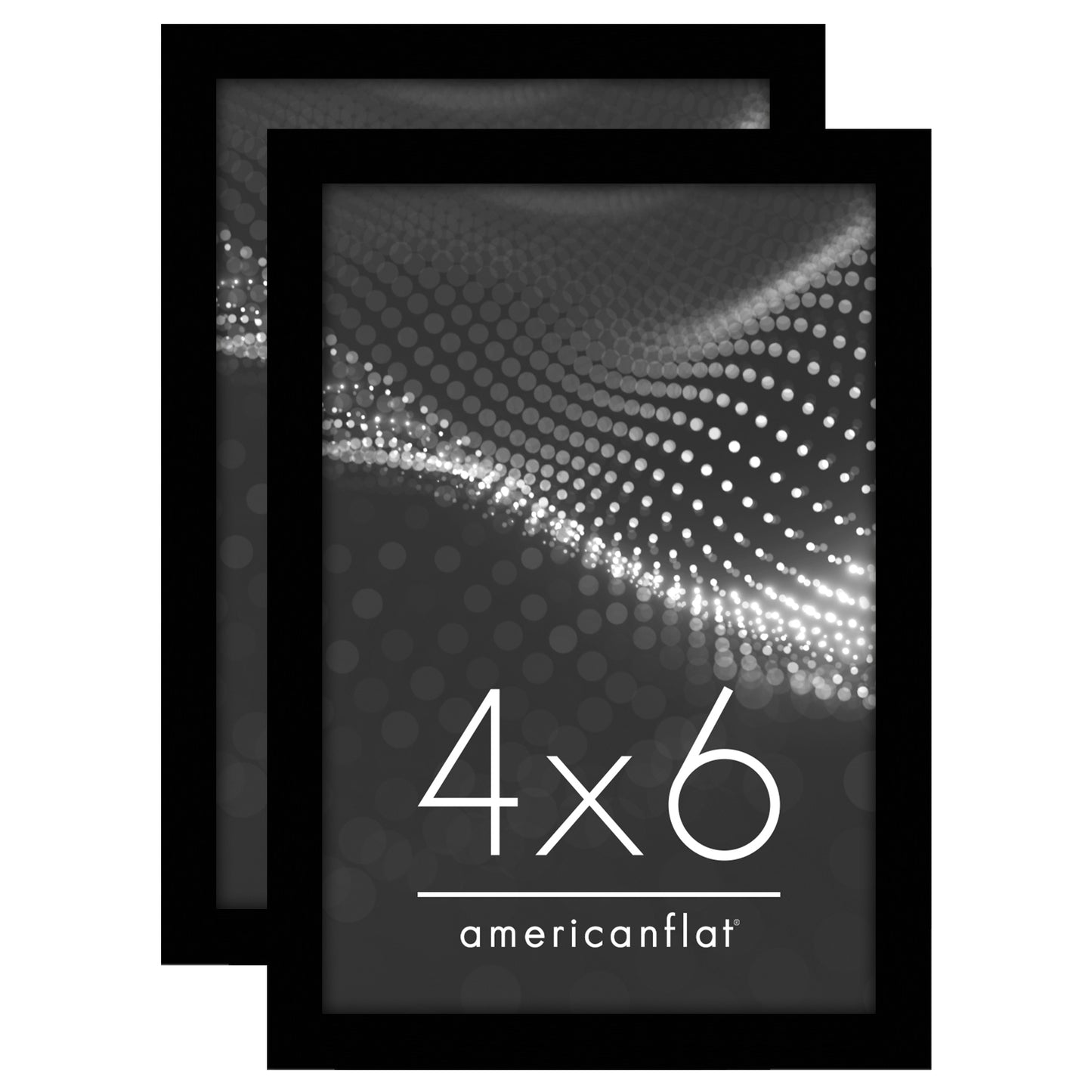 Picture Frame 2 Pack | Modern Design | Shatter-Resistant Glass | Wall Decor