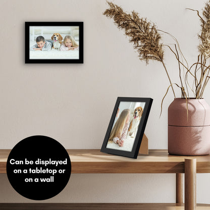 Picture Frame 2 Pack | Modern Design | Shatter-Resistant Glass | Wall Decor