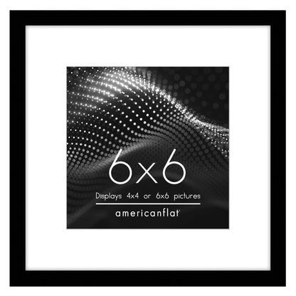 Picture Frame with Mat | Modern Style | Shatter-Resistant Glass | Wall Display