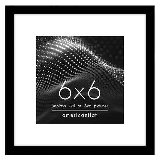 Picture Frame with Mat | Modern Style | Shatter-Resistant Glass | Wall Display