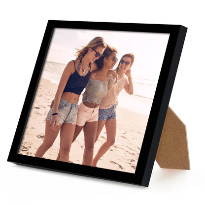Wall Picture Frame | Contemporary Style | Protective Glass | Easy Mount Display