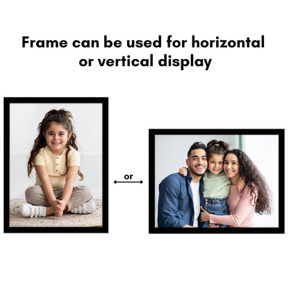 Wall Picture Frame | Contemporary Style | Protective Glass | Easy Mount Display