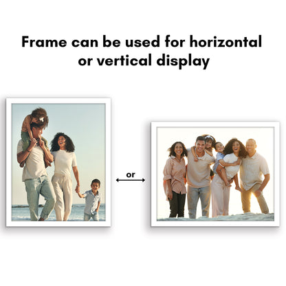 Wall Picture Frame | Contemporary Style | Protective Glass | Easy Mount Display