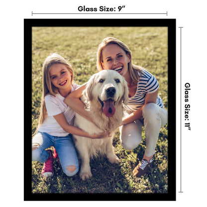 Wall Picture Frame | Contemporary Style | Protective Glass | Easy Mount Display