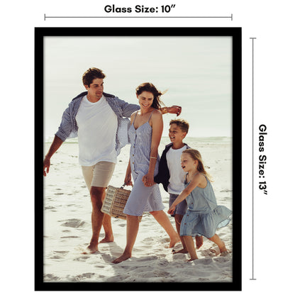 Poster Frame | Modern Design | Shatter-Resistant Glass | Dual Sawtooth Hangers