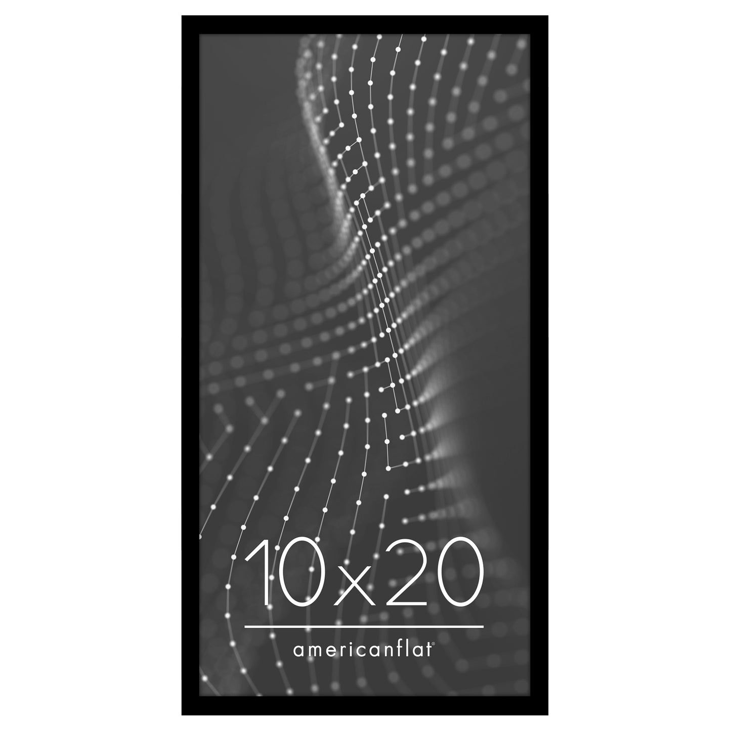 Poster Frame | Modern Design | Shatter-Resistant Glass | Dual Sawtooth Hangers