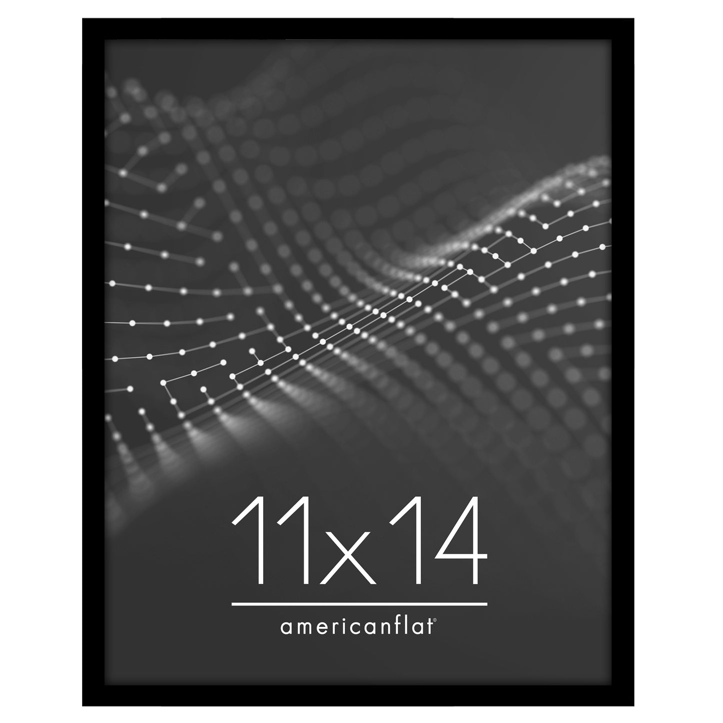 Poster Frame | Modern Design | Shatter-Resistant Glass | Dual Sawtooth Hangers