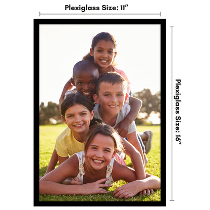 Poster Frame | Modern Design | Shatter-Resistant Glass | Dual Sawtooth Hangers