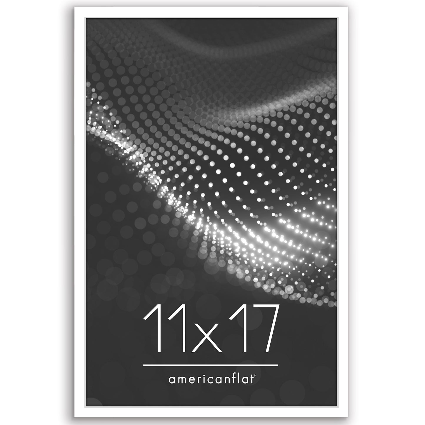 Poster Frame | Modern Design | Shatter-Resistant Glass | Dual Sawtooth Hangers