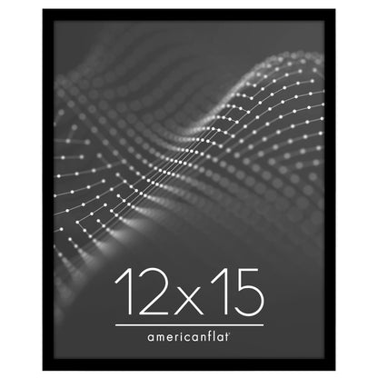 Poster Frame | Modern Design | Shatter-Resistant Glass | Dual Sawtooth Hangers